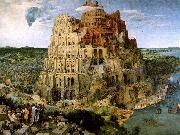 BRUEGEL, Pieter the Elder The Tower of Babel f oil on canvas